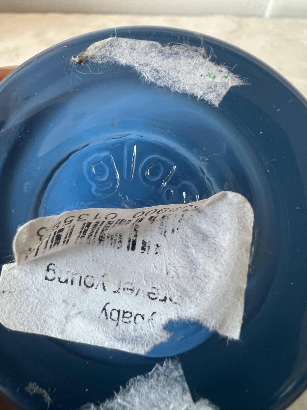 Glassybaby “ Forever Young” Votive Candle Holder PreTriskelion With Bottom Label - Picture 6 of 6